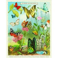 World of Butterflies Vintage Pussel 1000 bitar